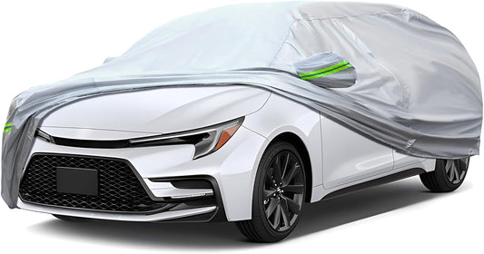 Full Car Cover Universal 6 Layers Waterproof All Weather Protection