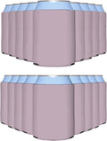 PartyPrints 1000 Pack Blush Can Cooler Sleeves - Thick Insulated