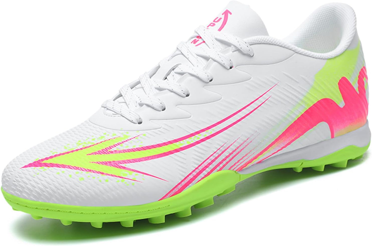 Men's High Top Soccer Shoes FG Long Spikes for All Surfaces