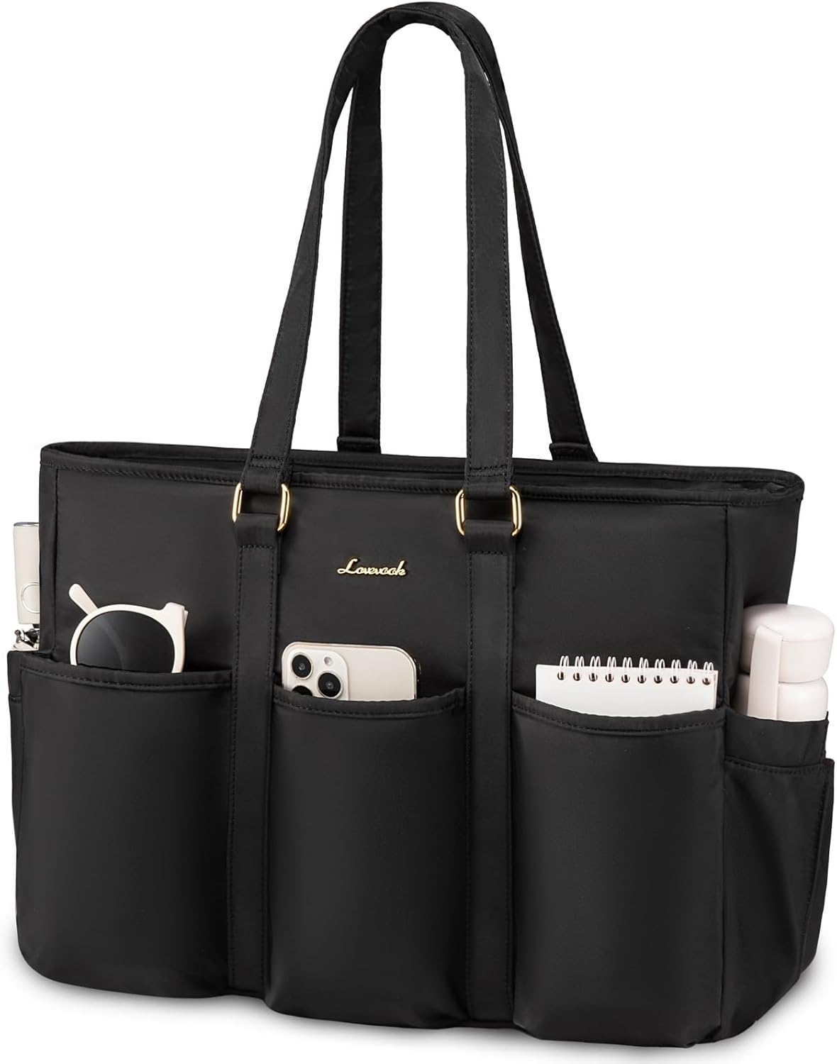 LOVEVOOK 17 Inch Laptop Tote Bag for Women - Stylish Utility