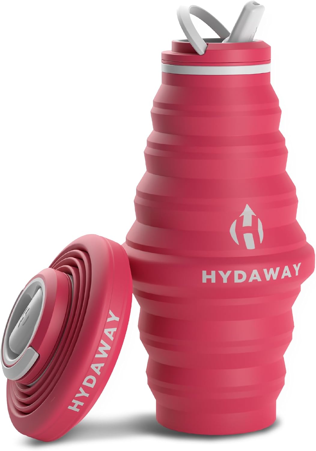 HYDAWAY 25oz Collapsible Water Bottle for Hiking and Travel
