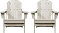 Westin Outdoors Laguna WO Home Folding Adirondack Chair 2 PCS Set