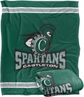 Castleton University Logo Silky Touch Throw Blanket - 60 in x 80 in