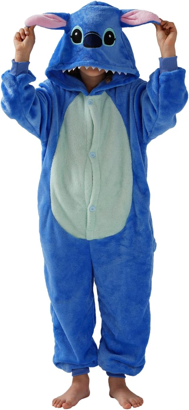 Unisex Children Animal Onesie Pajamas for Cozy Fun and Play