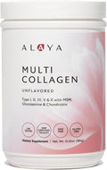 Alaya Multi Collagen Powder with MSM and Glucosamine for Health