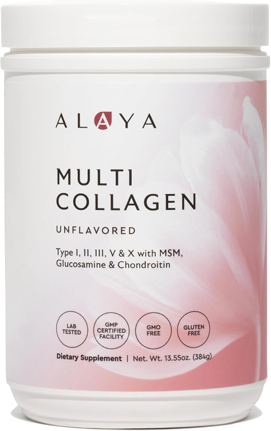 Alaya Multi Collagen Powder with MSM and Glucosamine for Health