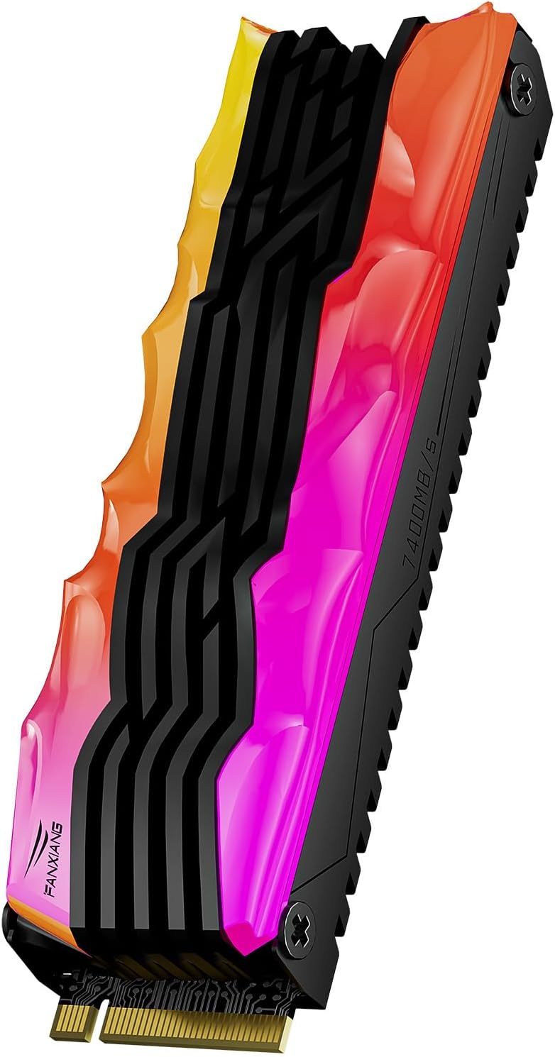FANXIANG S790R 4TB NVMe M.2 SSD with RGB Heatsink for Gaming