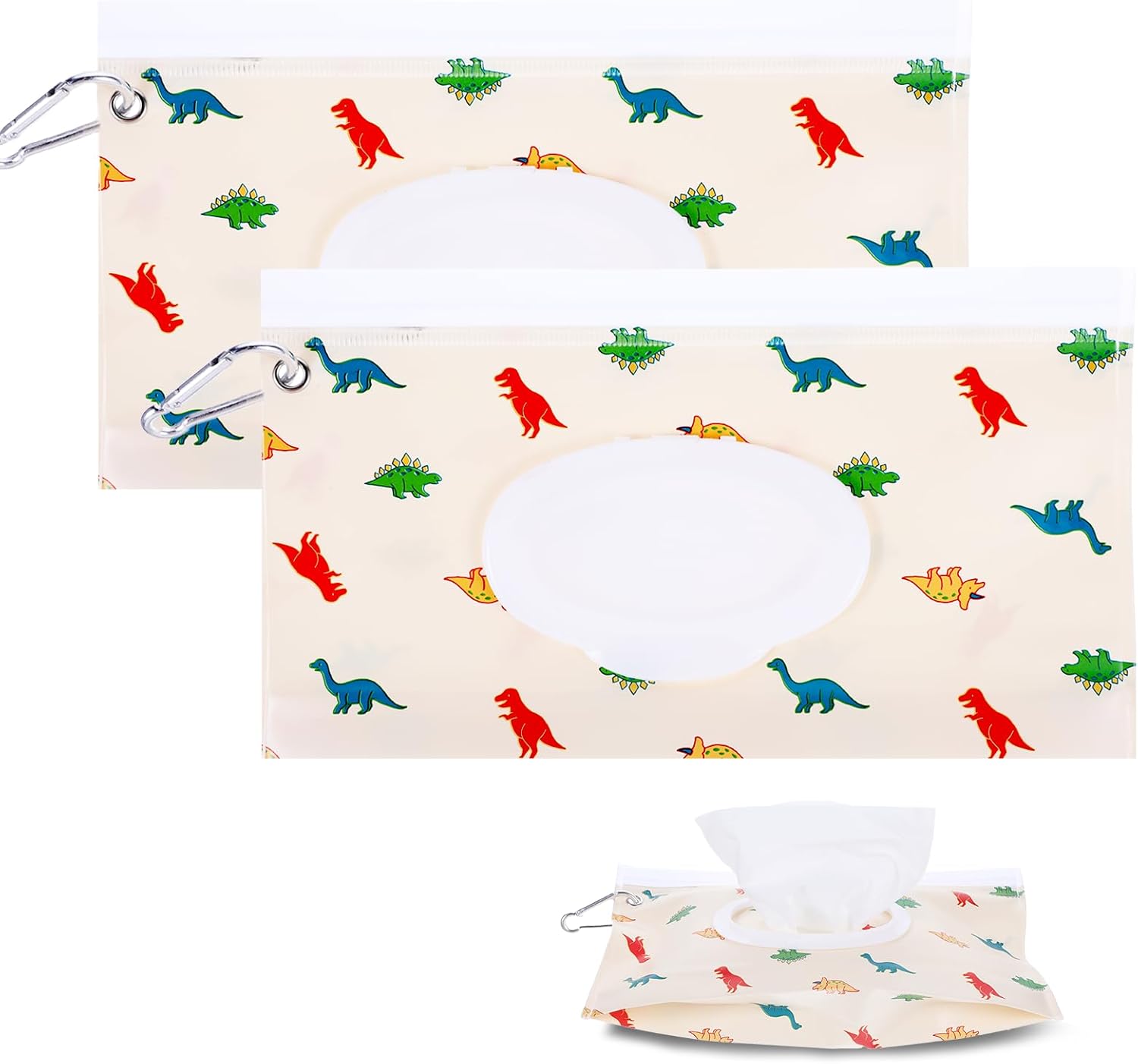 Portable & Cute Baby Wipe Holder - On-The-Go Convenience!