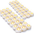 Flameless Floating Tealights 48Pack - Long-Lasting Waterproof LEDs