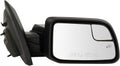 TRQ Passenger Side Power Heated Mirror Paint to Match - Direct Fit