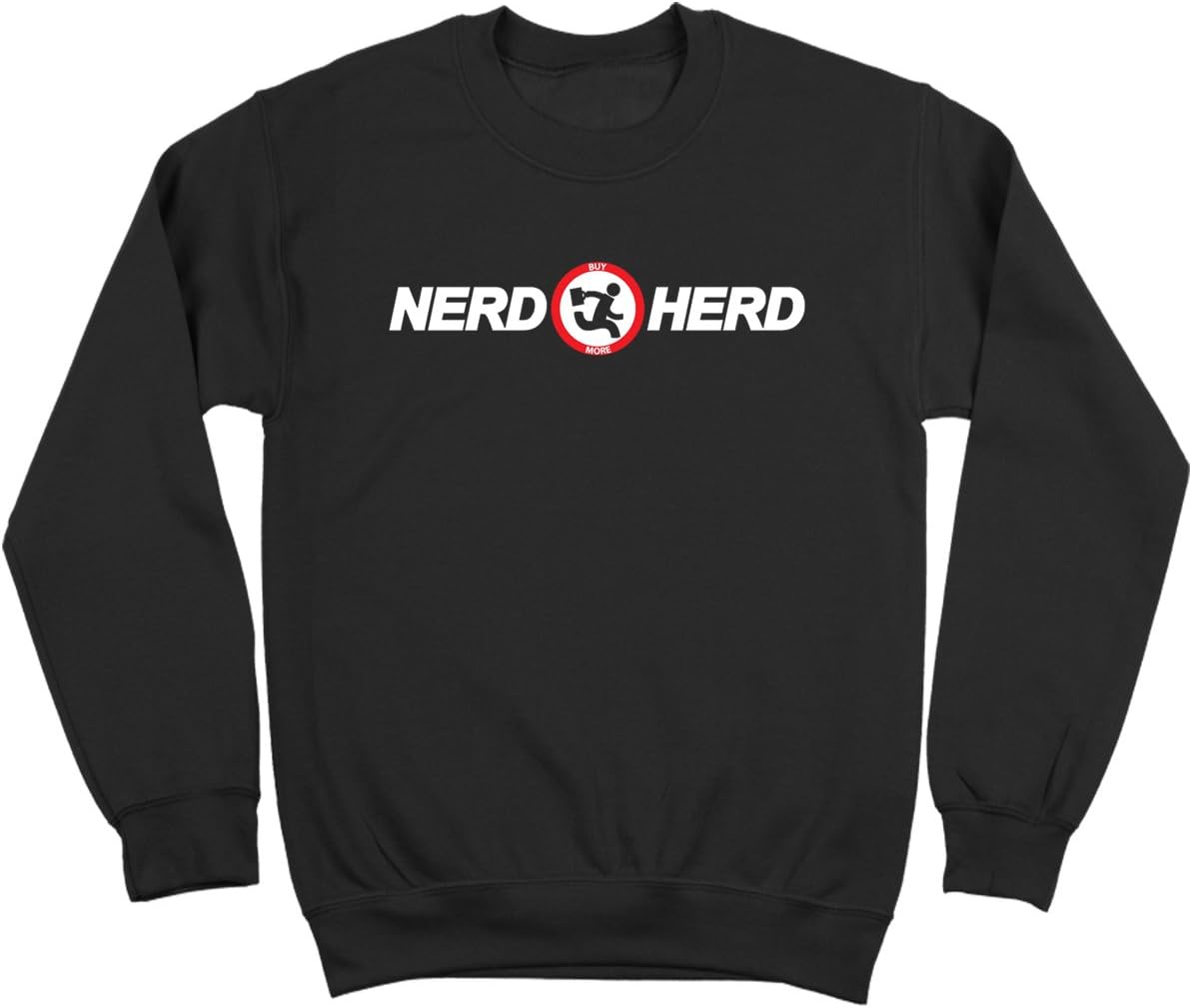 Nerd Herd Crewneck: Geek Chic Fun!