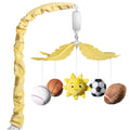 Sport-Themed Baby Crib Mobile with 35 Lullabies - Soothing Rotation
