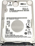 Western Digital 500GB AV Notebook HDD: 5400RPM for Smooth Performance