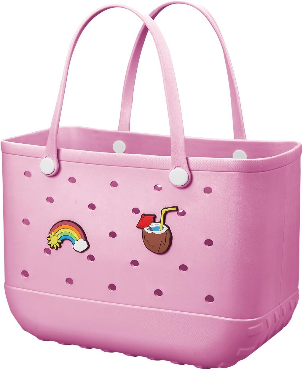 Waterproof Beach Bag Rubber Tote Bag for Women - Stylish & Durable
