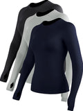 Quick-Drying Running Long Sleeve Shirt for Women - Tight Fit CADMUS