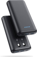 Portable Charger Power Bank 40,800mAh 25W Fast Charging - BuiltIn
