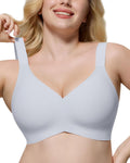 Bras for Women Wireless Seamless T Shirt Bra - Full Coverage Lift