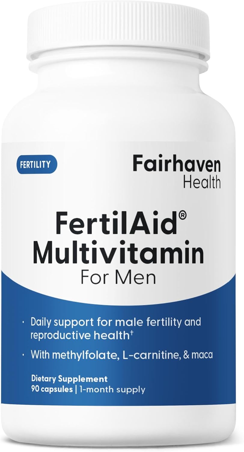 FertilAid for Men Fertility Supplements for Count and Motility