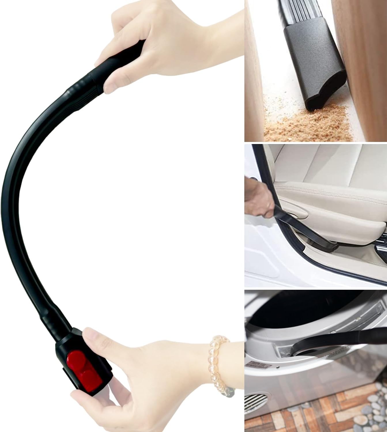 GHAMADE: Flexible Crevice Tool for Dyson - Ultimate Cleaning Versatility