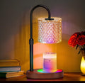 Candle Warmer Lamp with 8 Colors LED Changing and Timer Dimmer - Safer