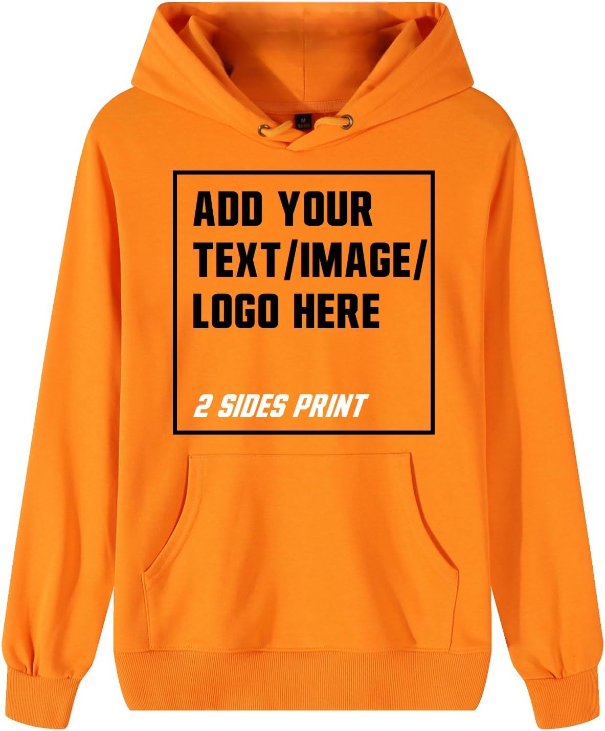Personalize Your Style: Custom Double-Sided Hoodie by JerseyHUB