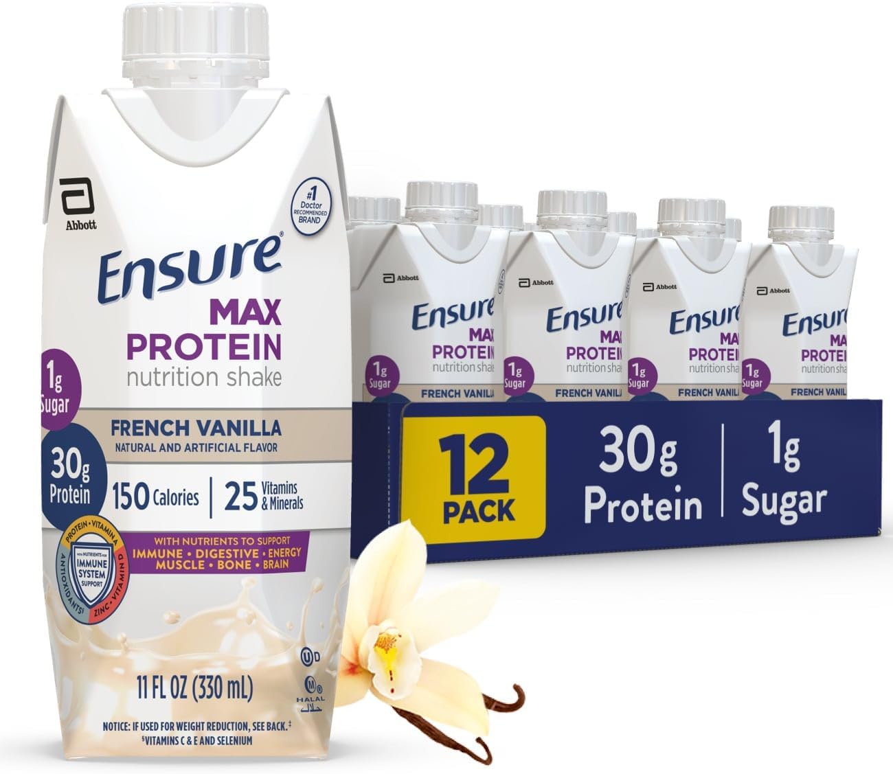 Ensure Max Protein Shake with 30g Protein for Muscle Health