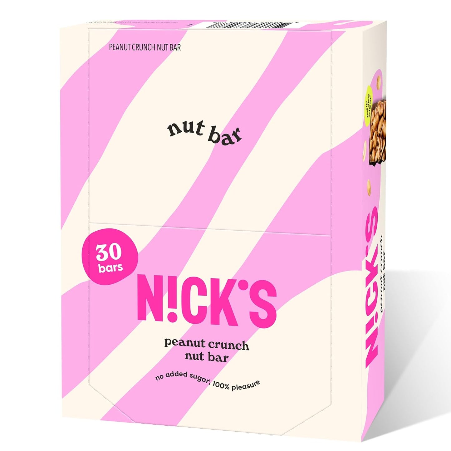 Keto Nut Snack Bar by NICK'S - Perfect for Gaming and Hiking