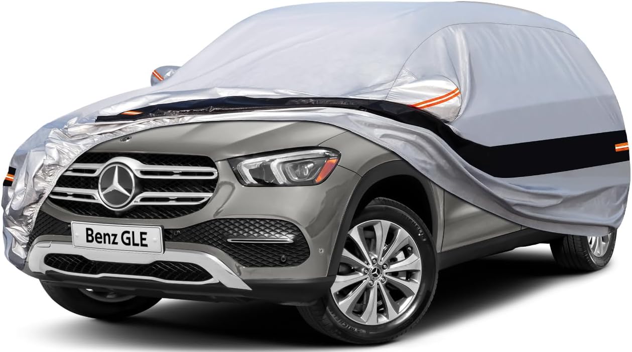 10 Layers SUV Car Cover for Mercedes Benz GLE 350 450 Waterproof