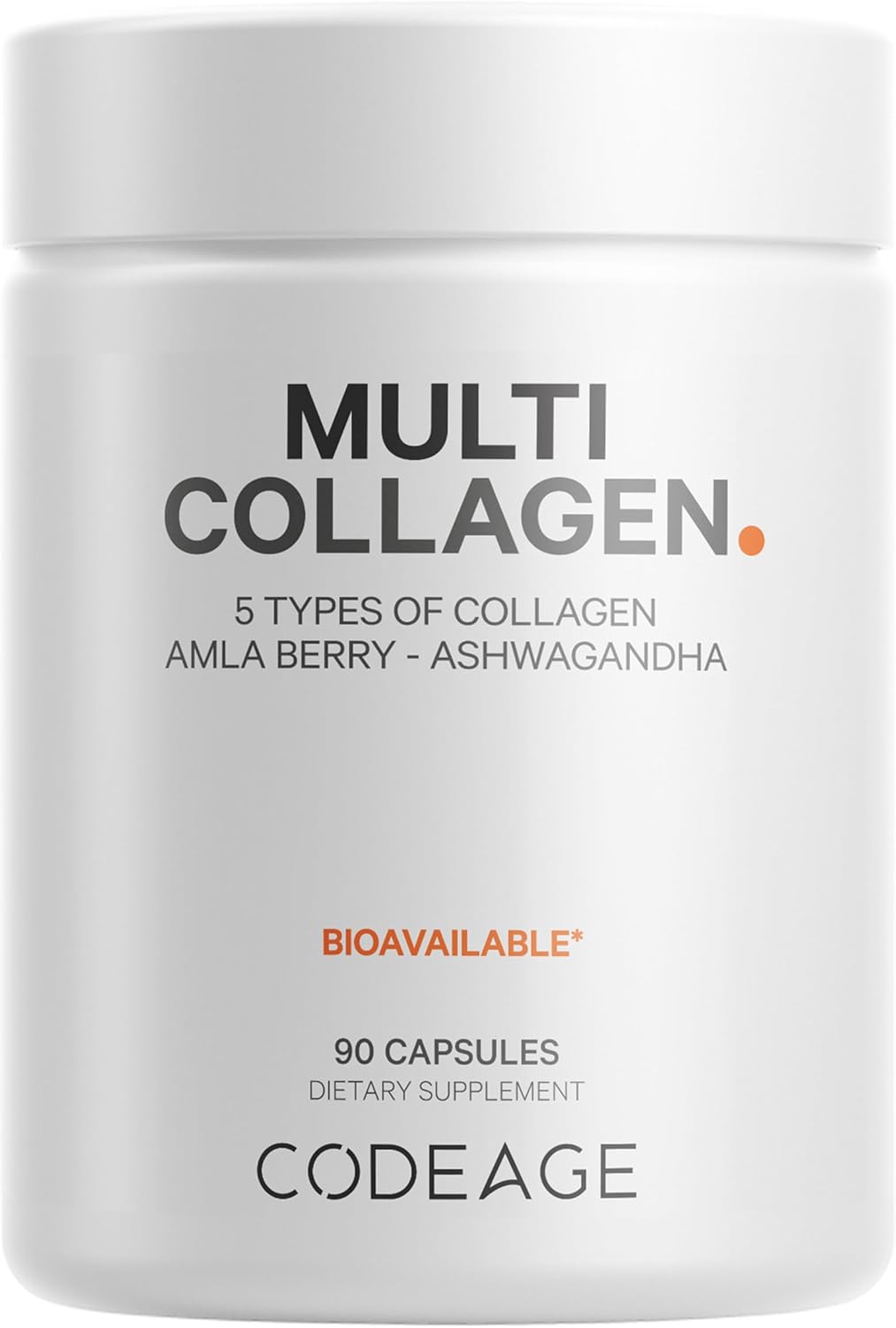 Multi Collagen Peptides Protein Capsules for Healthy Skin