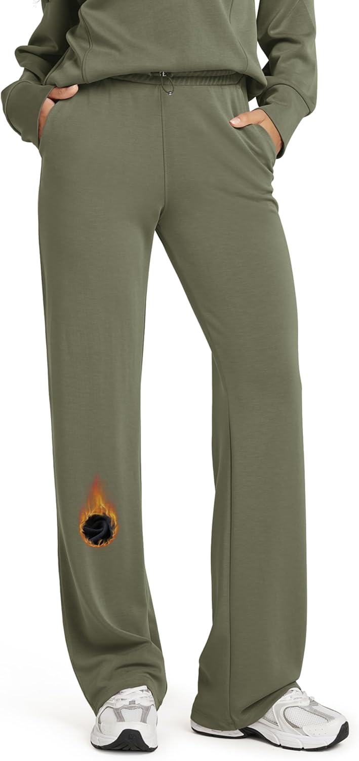 ODODOS Women's Modal Soft Wide Leg Pants for Casual Comfort