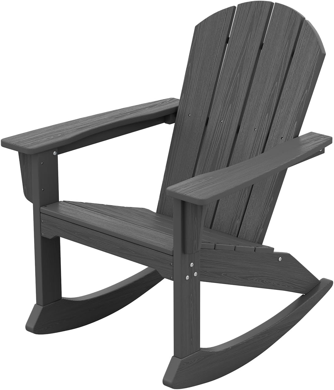 Modern Rocking Adirondack Chair for Indoor and Outdoor Use