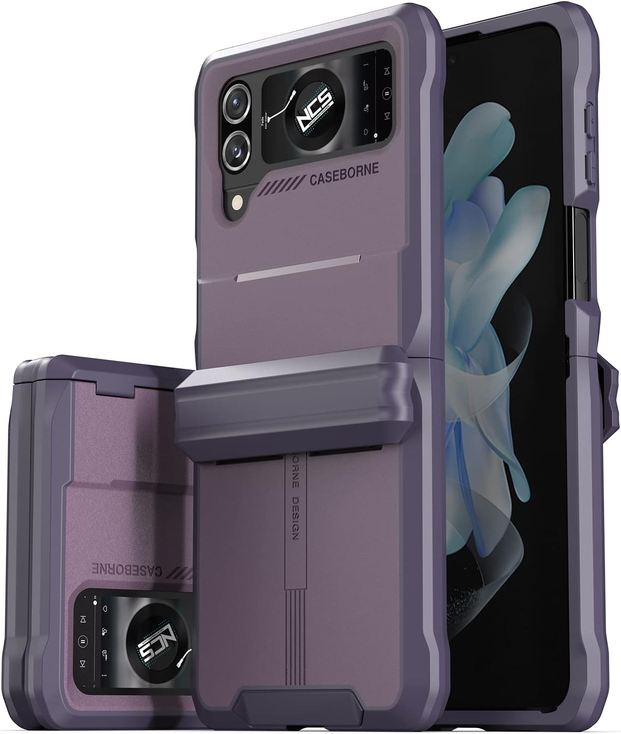 Rugged Protective Case for Samsung Galaxy Z Flip 4 and Flip 3