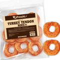 AFreschi Natural Turkey Tendon Ring (M) 10 oz - Hypoallergenic Puppy