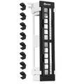 Everest Media 12-Port Keystone Patch Panel (4-Pack) - Removable 6-Port