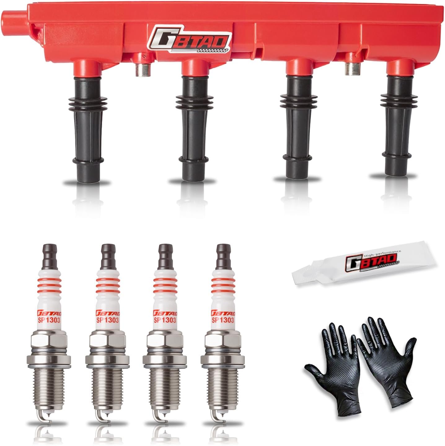 Upgraded Ignition Coil Pack and Iridium Spark Plug for Chevy