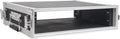 Sound Town 2U PA/DJ Rack/Road Case - Pro Tour Protection