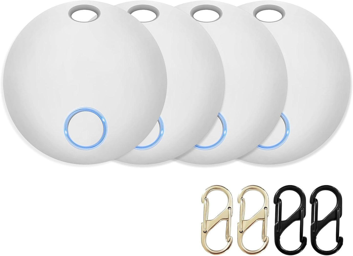 4-Pack Bluetooth Tracker for Keys & More