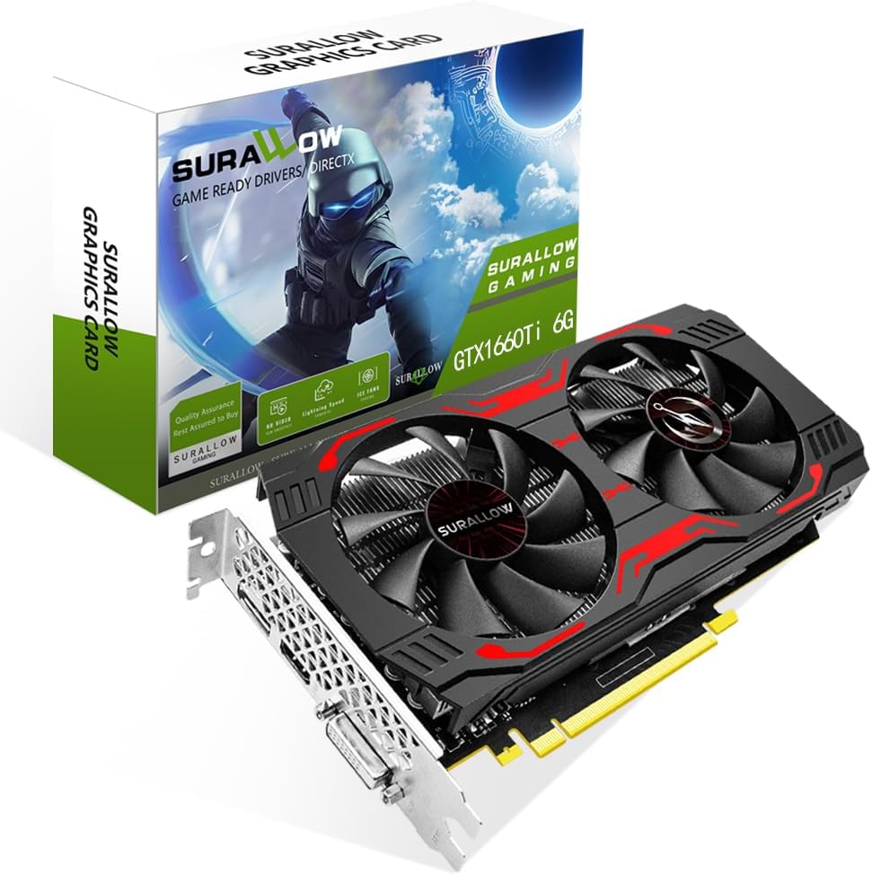 GTX 1660 Ti 6GB Graphics Card for Exceptional Gaming Performance