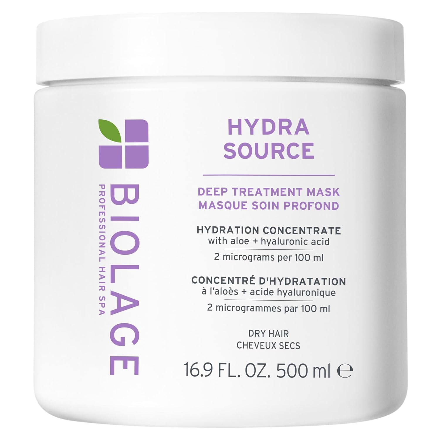 Biolage Hydra Source Deep Treatment Mask for Nourishing Dry Hair