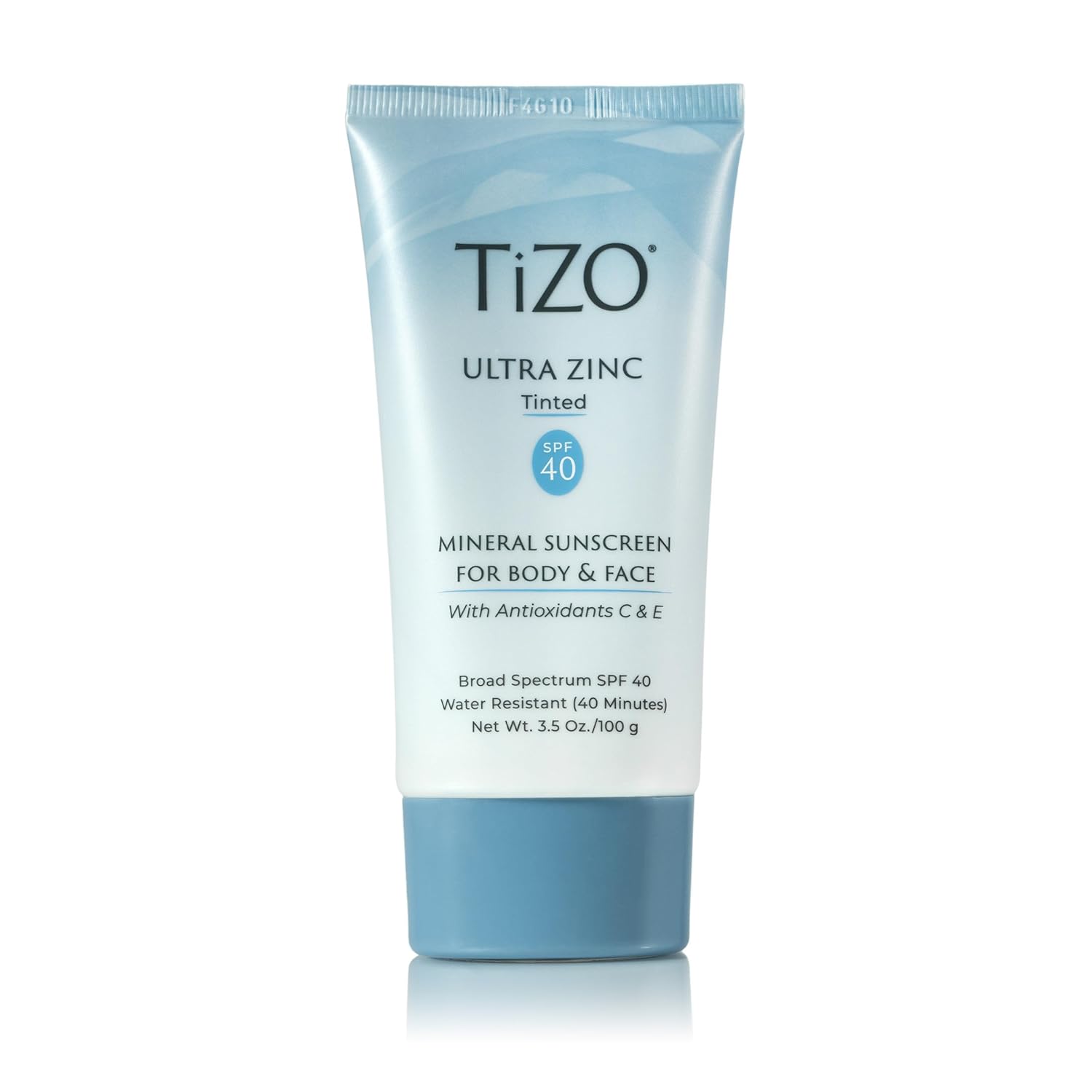 TIZO Ultra Zinc Body Face Sunscreen Tinted SPF 40 for Protection