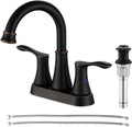 PARLOS 2-Handle Bathroom Sink Faucet with High Arc Spout