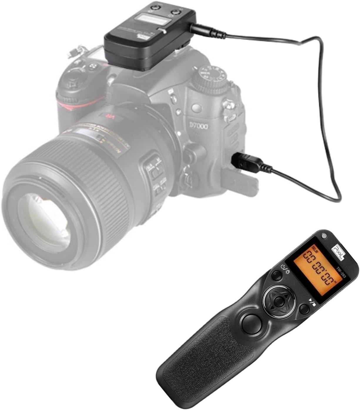 Pixel Timer Shutter Release Remote Control for Nikon Cameras