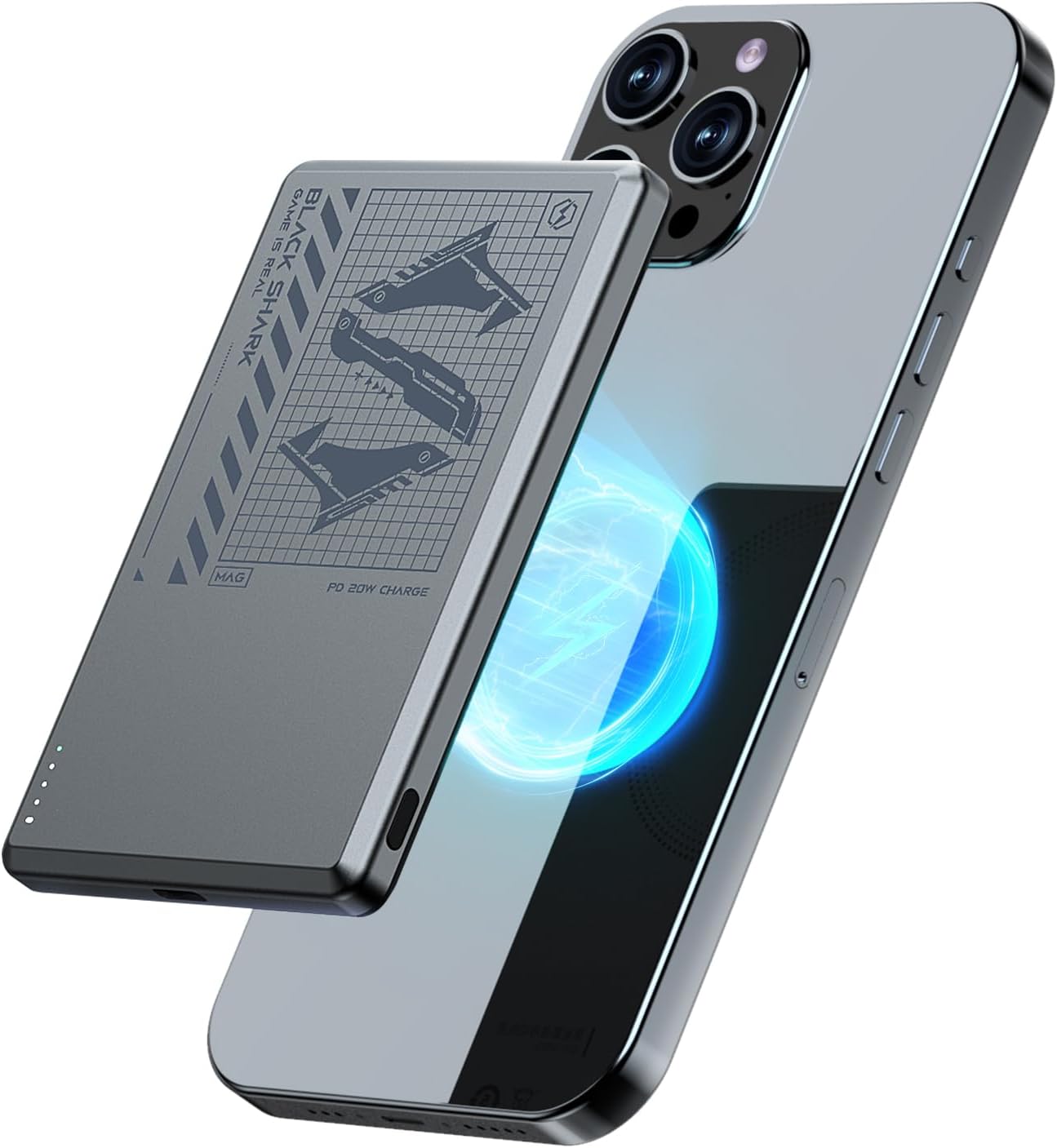 20W Fast Charging Magnetic Power Bank - iPhone Compatible