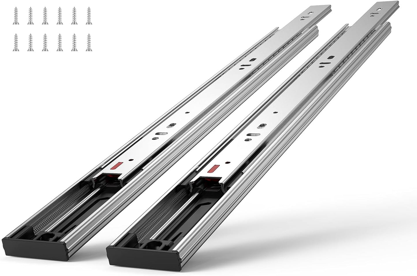 VEVOR 6 Pairs Soft Close Drawer Slides for Heavy Duty Use
