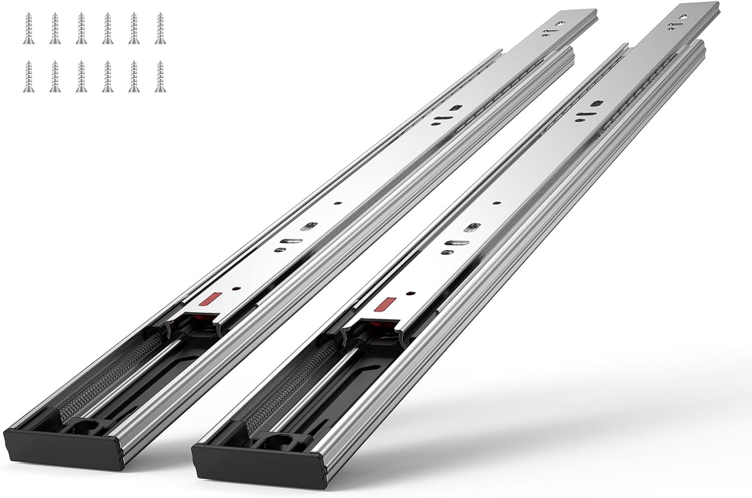 VEVOR 6 Pairs Soft Close Drawer Slides for Heavy Duty Use
