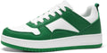 White Leather Rhinestone Sneakers for Women - Comfortable Walking Shoe