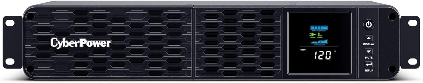 CyberPower CP2000PFCRM2U UPS Battery Backup with Surge Protection