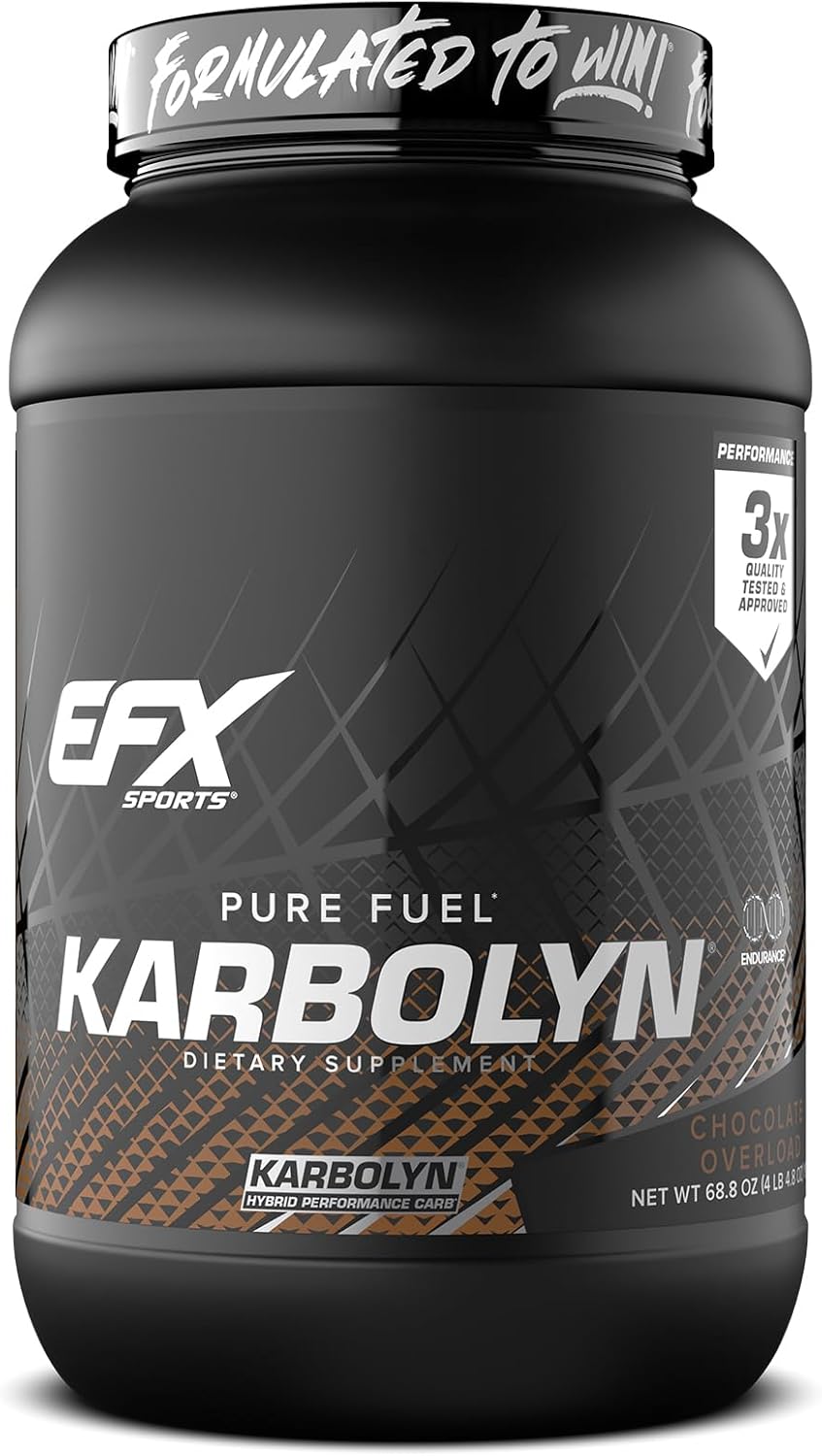 EFX Sports Karbolyn Fuel - Fast-Absorbing Carb Powder for Energy