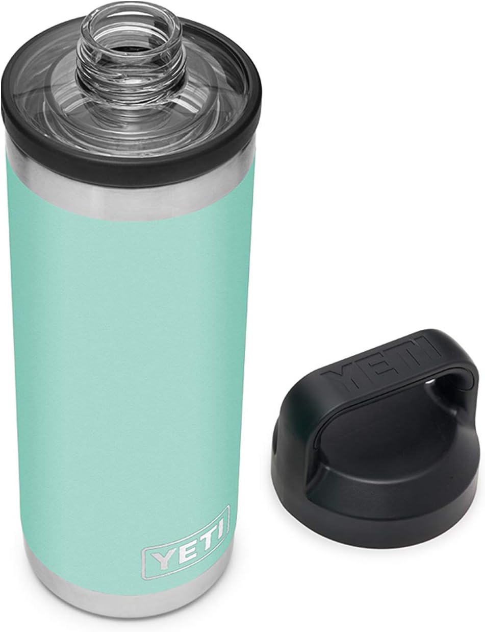 YETI Rambler 18 oz Bottle with Chug Cap for Easy Drinking