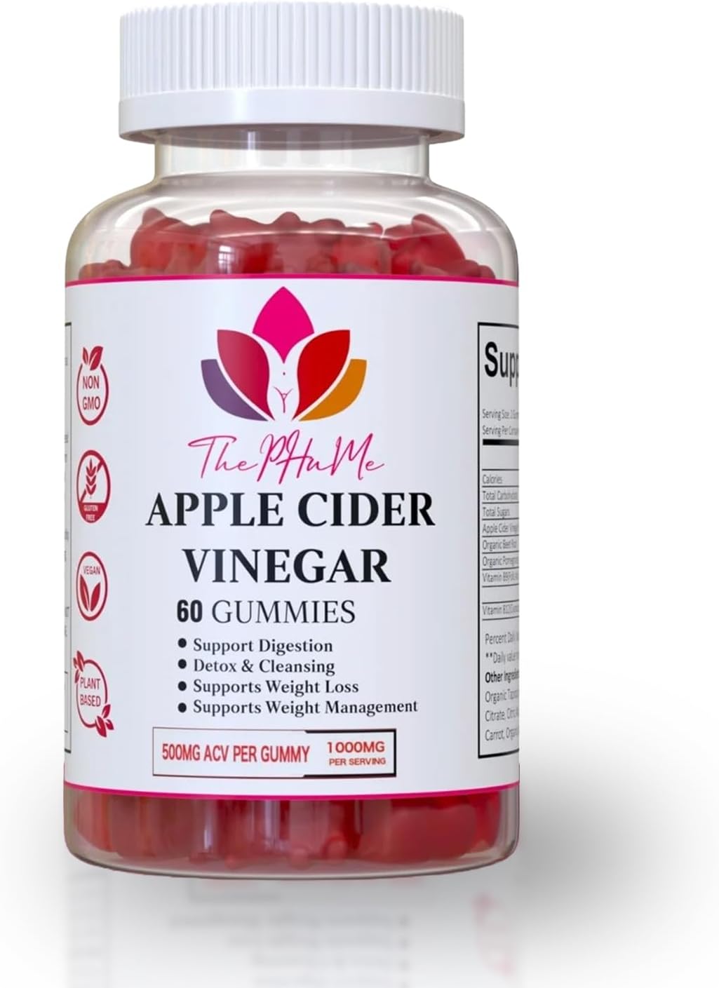 Digestive Support Vegan Gummies with B12 | ThePHnMe